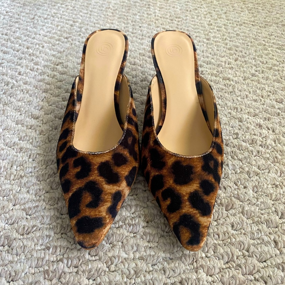 Urban Outfitters Leopard Kitten Heels